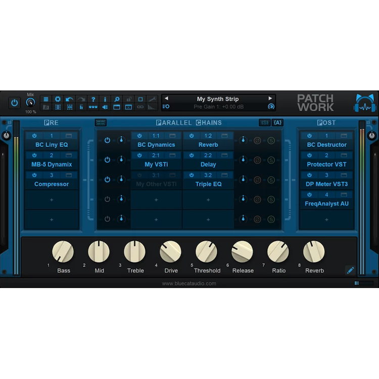 Blue Cat Audio Patchwork Patchbay 效果器Plugin (序號下載版)